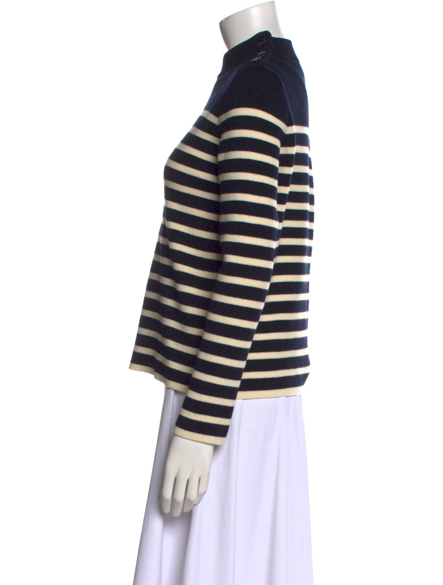 Celine Wool Striped Sweater