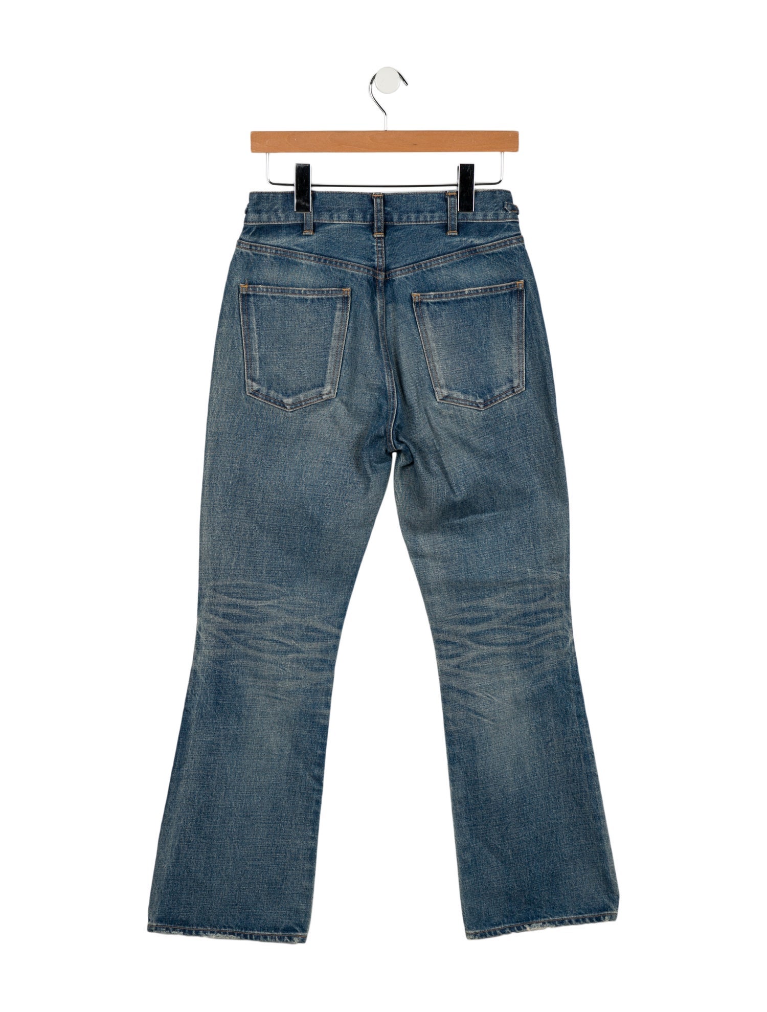 Celine High-Rise Wide Leg Jeans