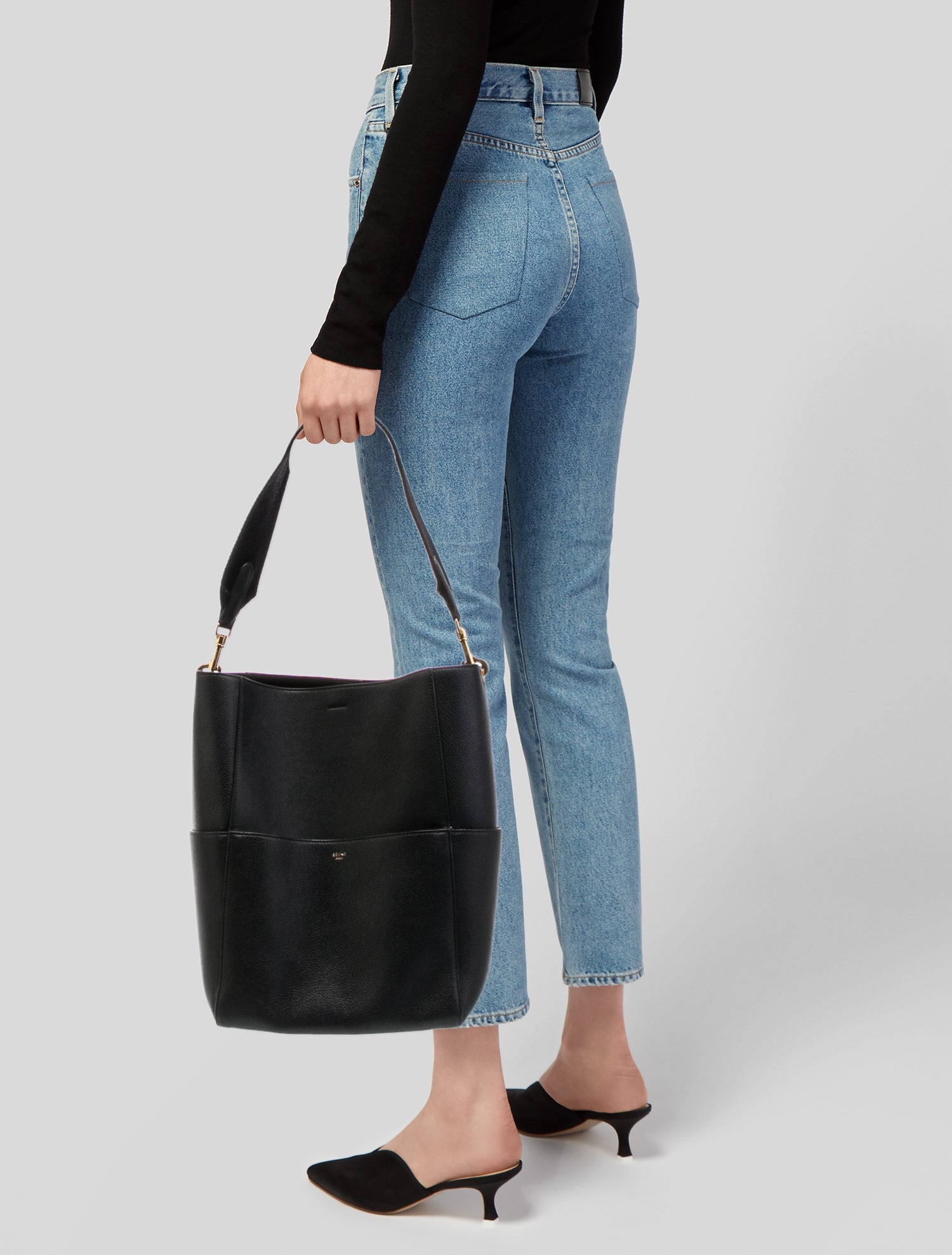 Celine Calfskin Seau Sangle