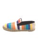 Celine Canvas Striped Espadrilles