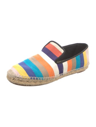 Celine Canvas Striped Espadrilles