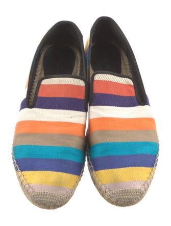 Celine Canvas Striped Espadrilles