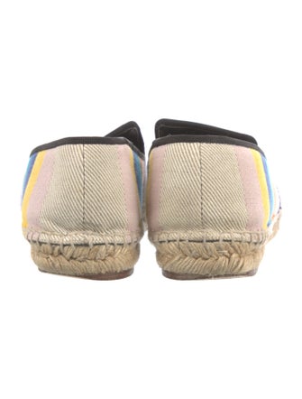 Celine Canvas Striped Espadrilles