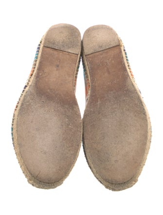 Celine Canvas Striped Espadrilles