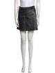 Celine Leather Mini Skirt