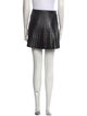Celine Leather Mini Skirt