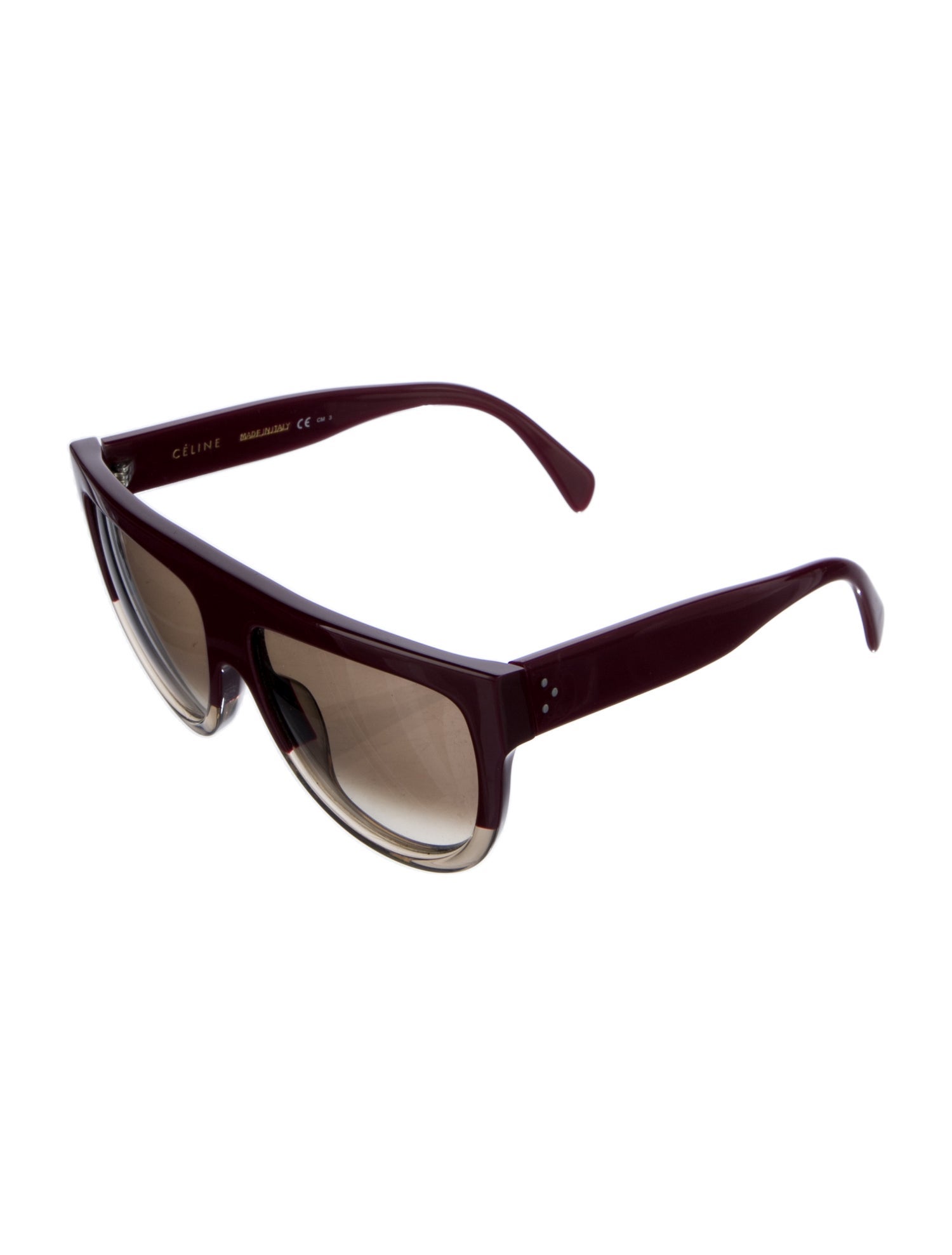 Celine Wayfarer Gradient Sunglasses
