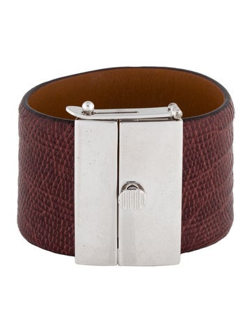 Celine Wrap Leather Bracelet M