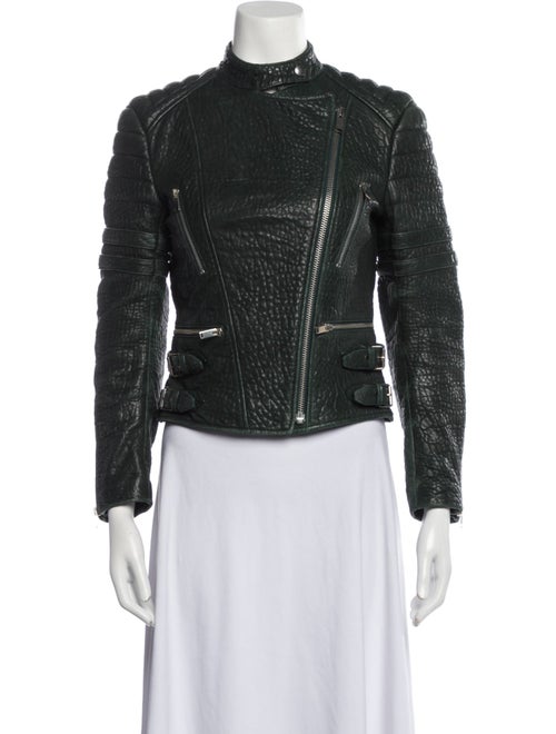 Celine Leather Biker Jacket