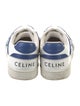 Celine Leather Colorblock Pattern Sneakers