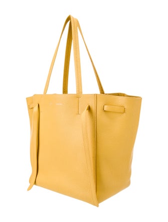 Celine Leather Cabas Phantom w/Belt Small