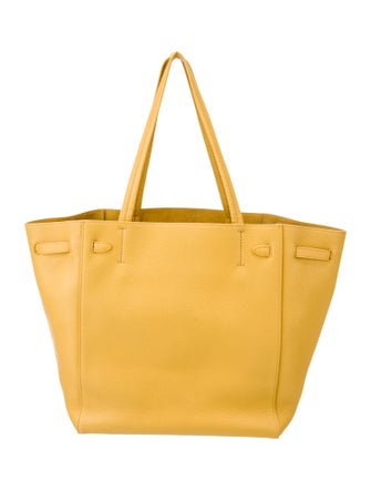 Celine Leather Cabas Phantom w/Belt Small