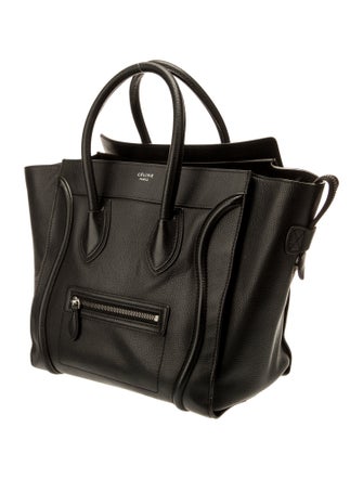 Celine Leather Luggage Medium