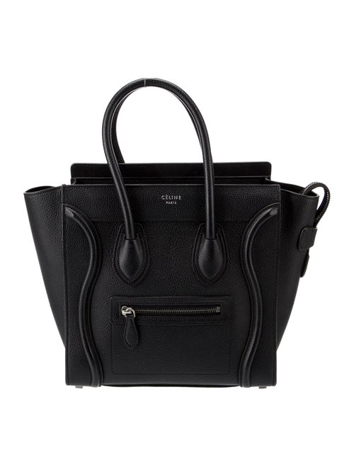 Celine Leather Luggage Micro