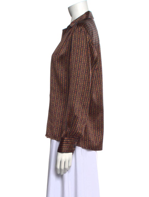 Celine Vintage 1980's Button-Up Top