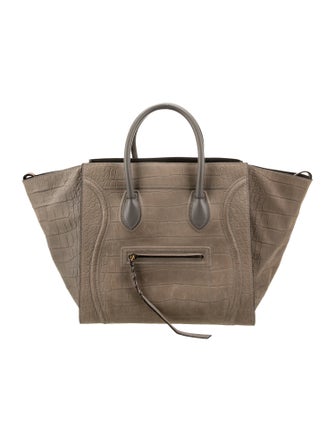 Celine Suede Tote