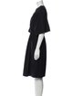 Celine Crew Neck Midi Length Dress