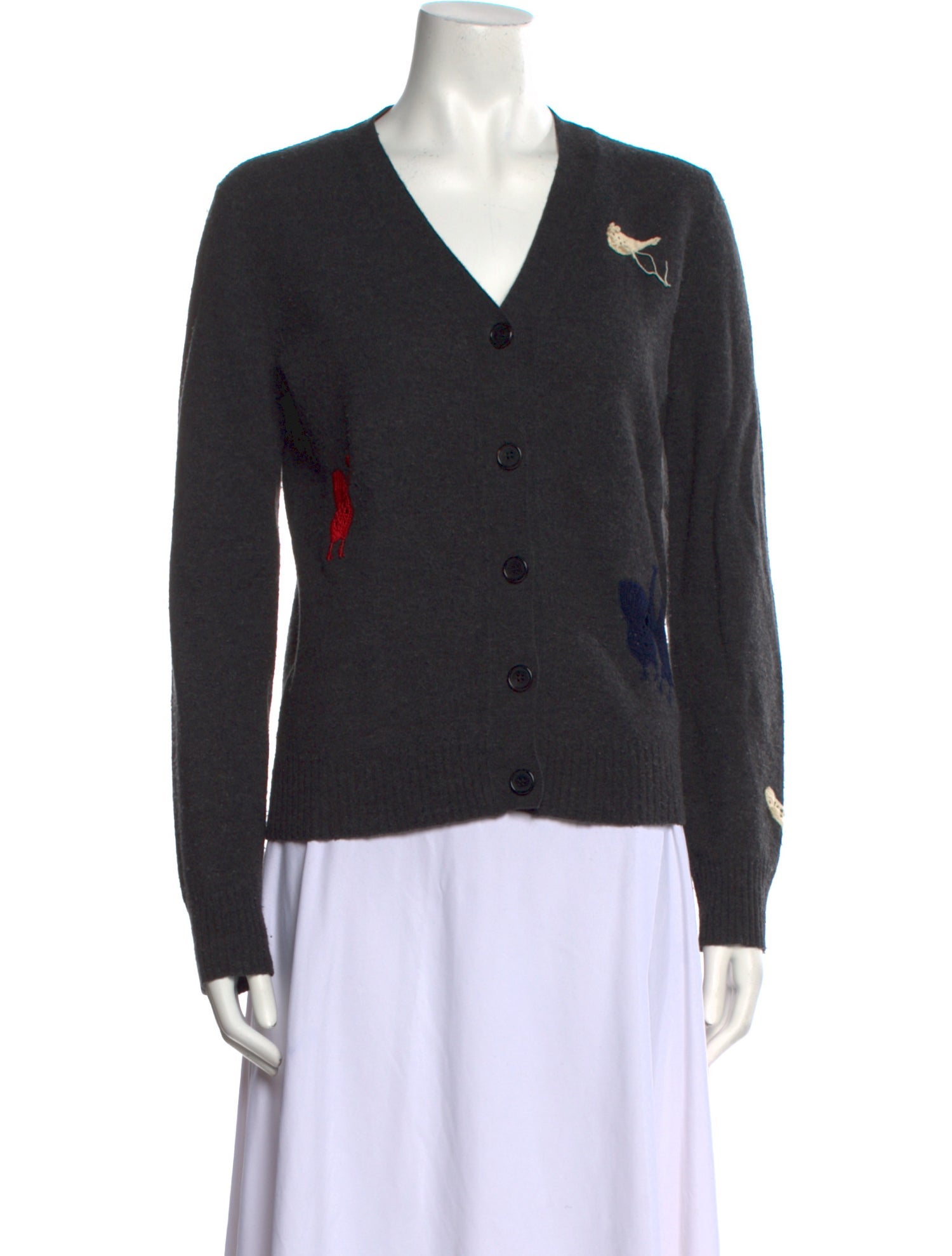 Celine Wool V-Neck Sweater