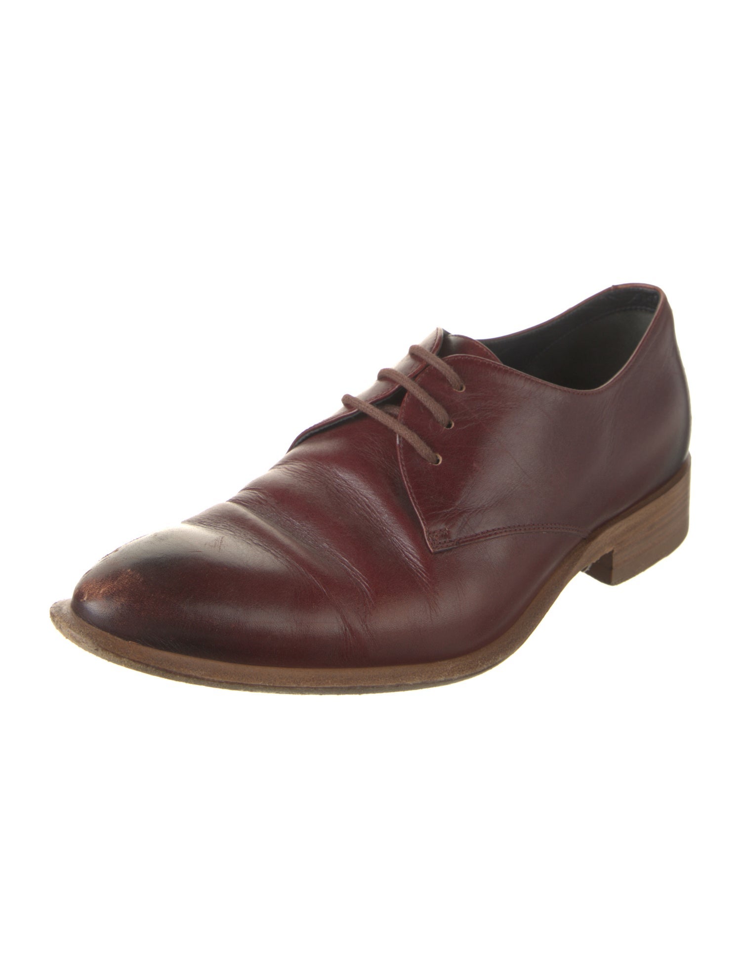 Celine Leather Derby Shoes