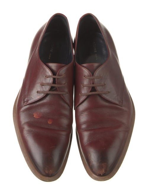 Celine Leather Derby Shoes