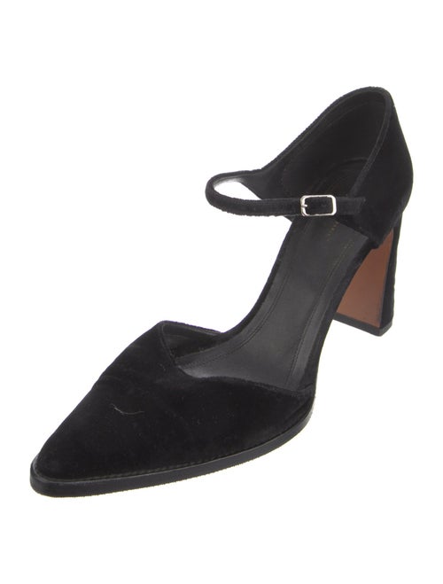 Celine Velvet D'Orsay Pumps