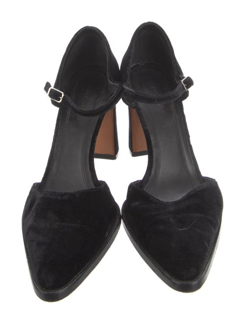 Celine Velvet D'Orsay Pumps