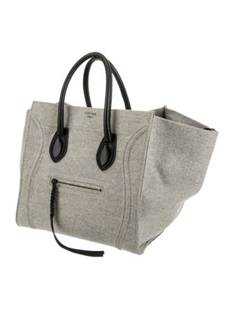 Celine Wool Luggage Phantom Medium