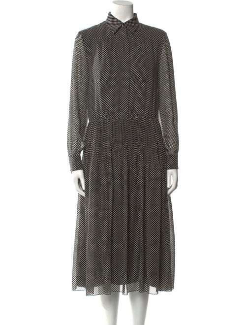 Celine Silk Long Dress