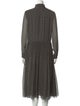 Celine Silk Long Dress