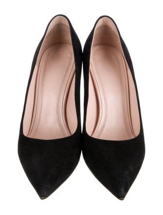 Celine Suede Pumps
