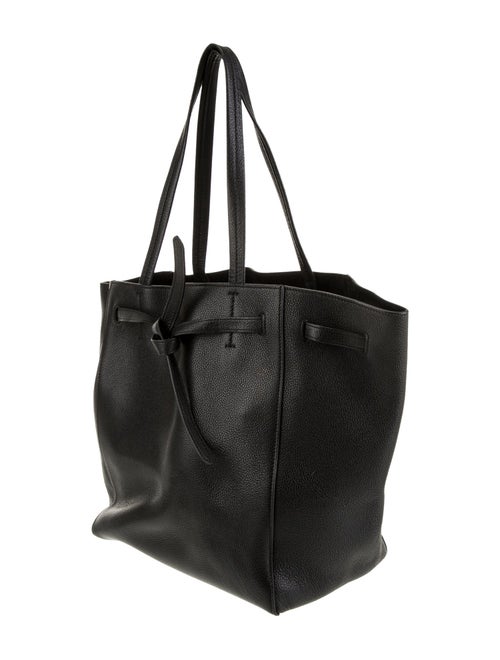 Celine Leather Cabas Phantom w/Belt Small