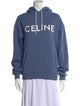 Celine Graphic Print Crew Neck Sweatshirt