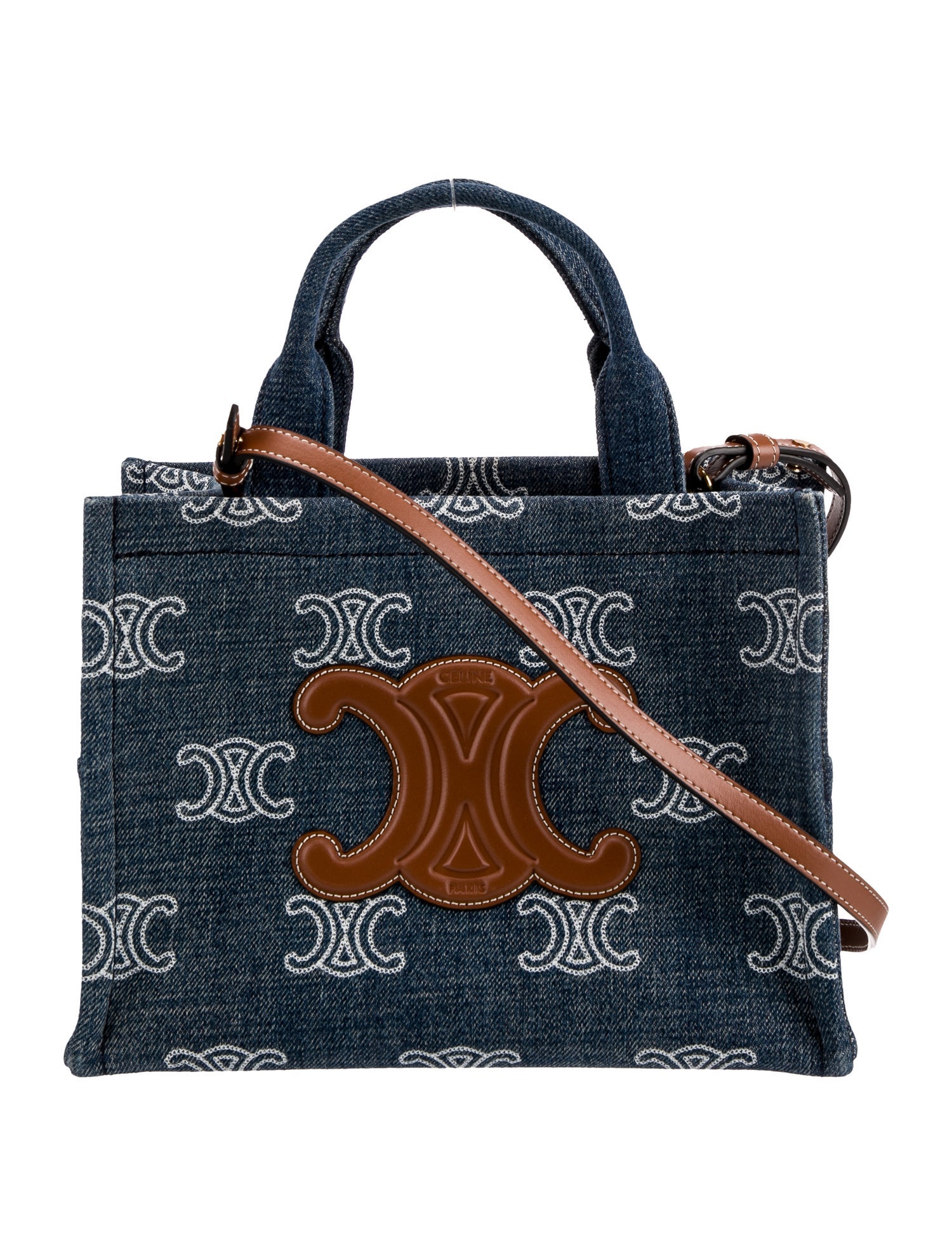 Celine Denim Cabas Thais Small 2023