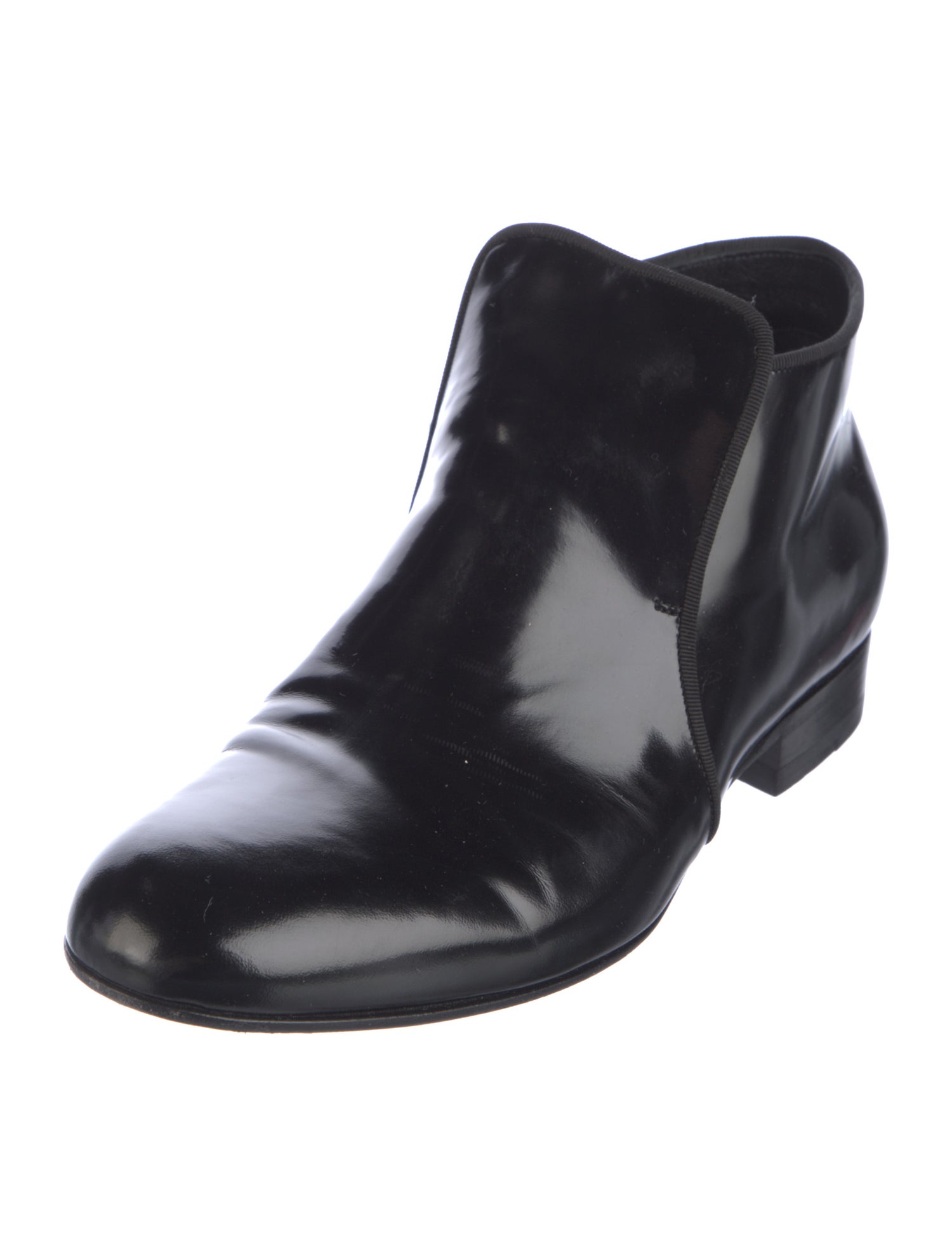 Celine Leather Chelsea Boots