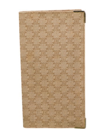 Celine Wallets Monogram Pattern Bifold Wallet