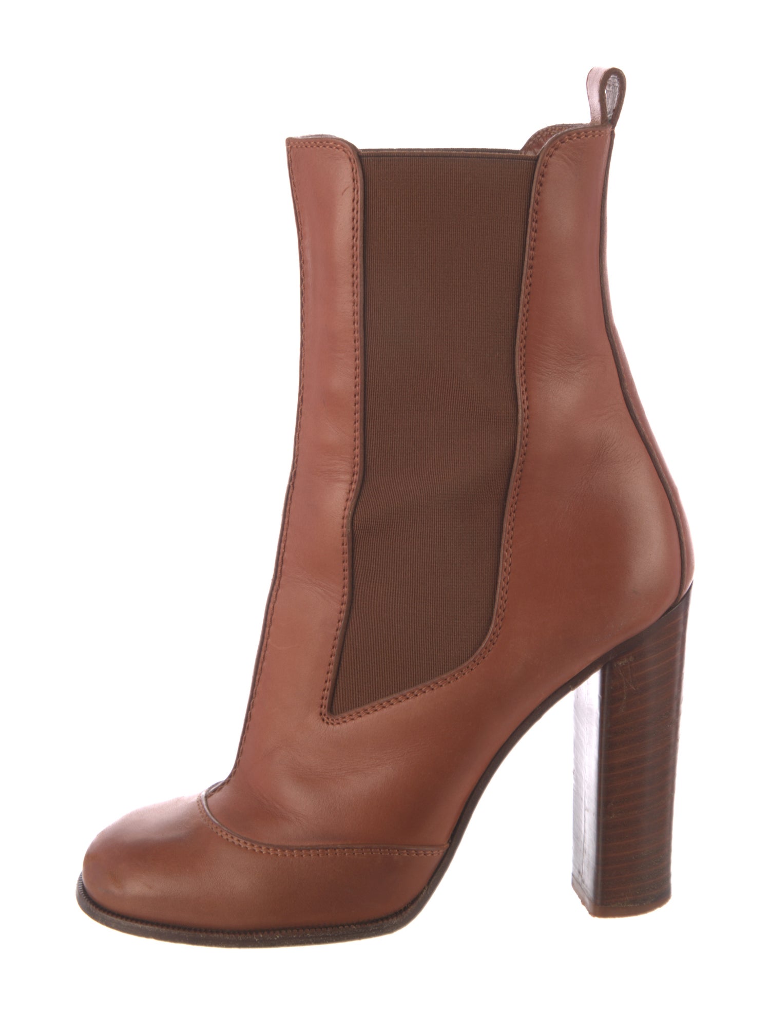 Celine Leather Chelsea Boots