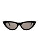 Celine Cat-Eye Mirrored Sunglasses