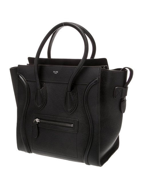 Celine Leather Luggage Micro