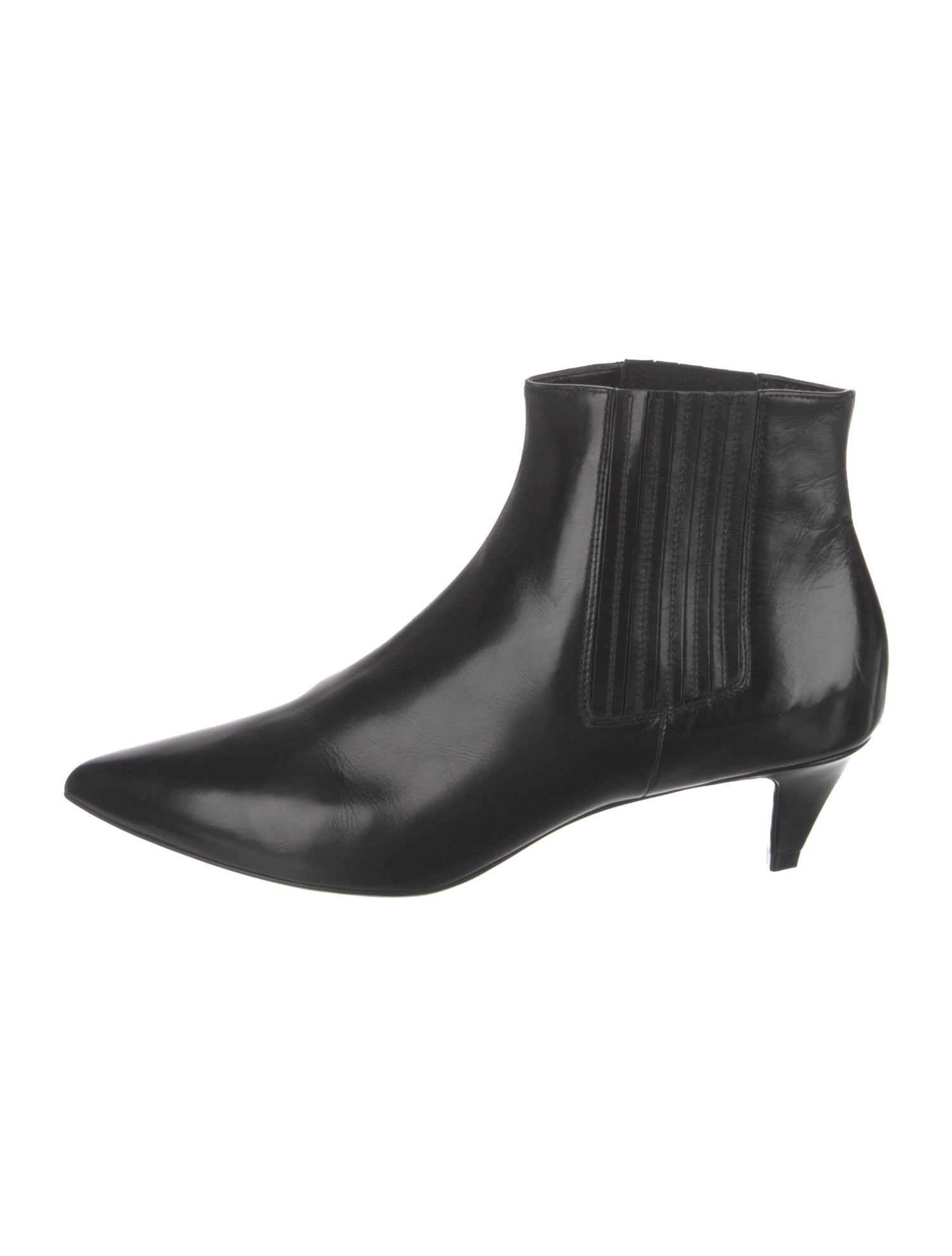 Celine Leather Chelsea Boots