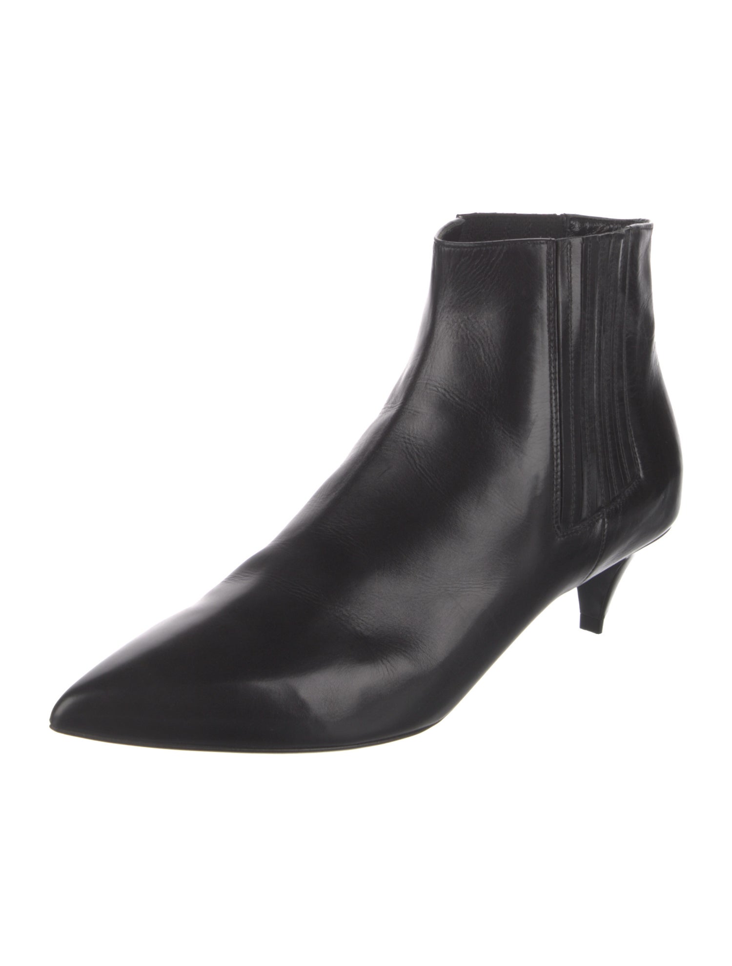 Celine Leather Chelsea Boots