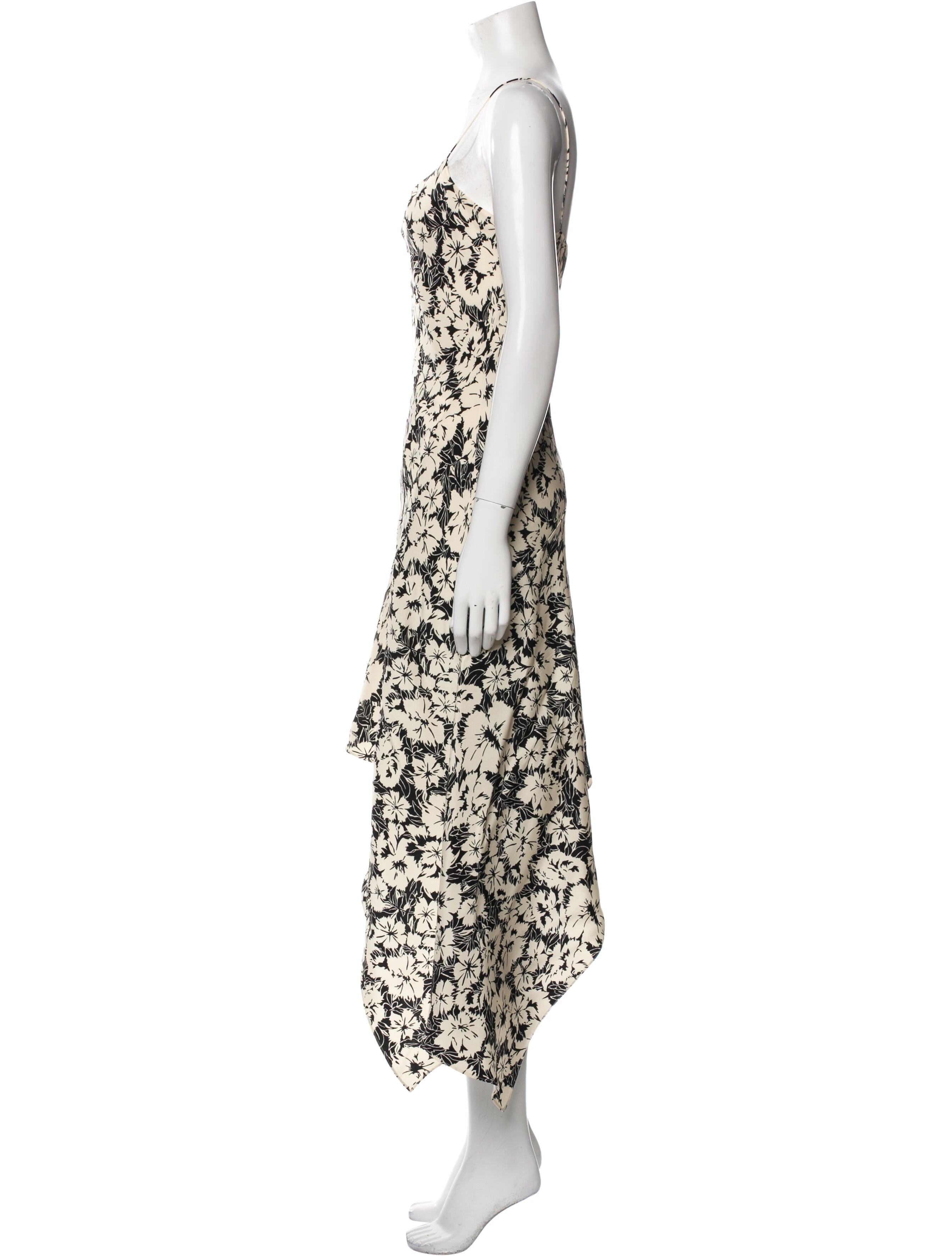 Celine Silk Long Dress