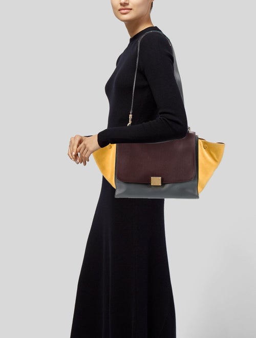 Celine Leather Trapeze Medium