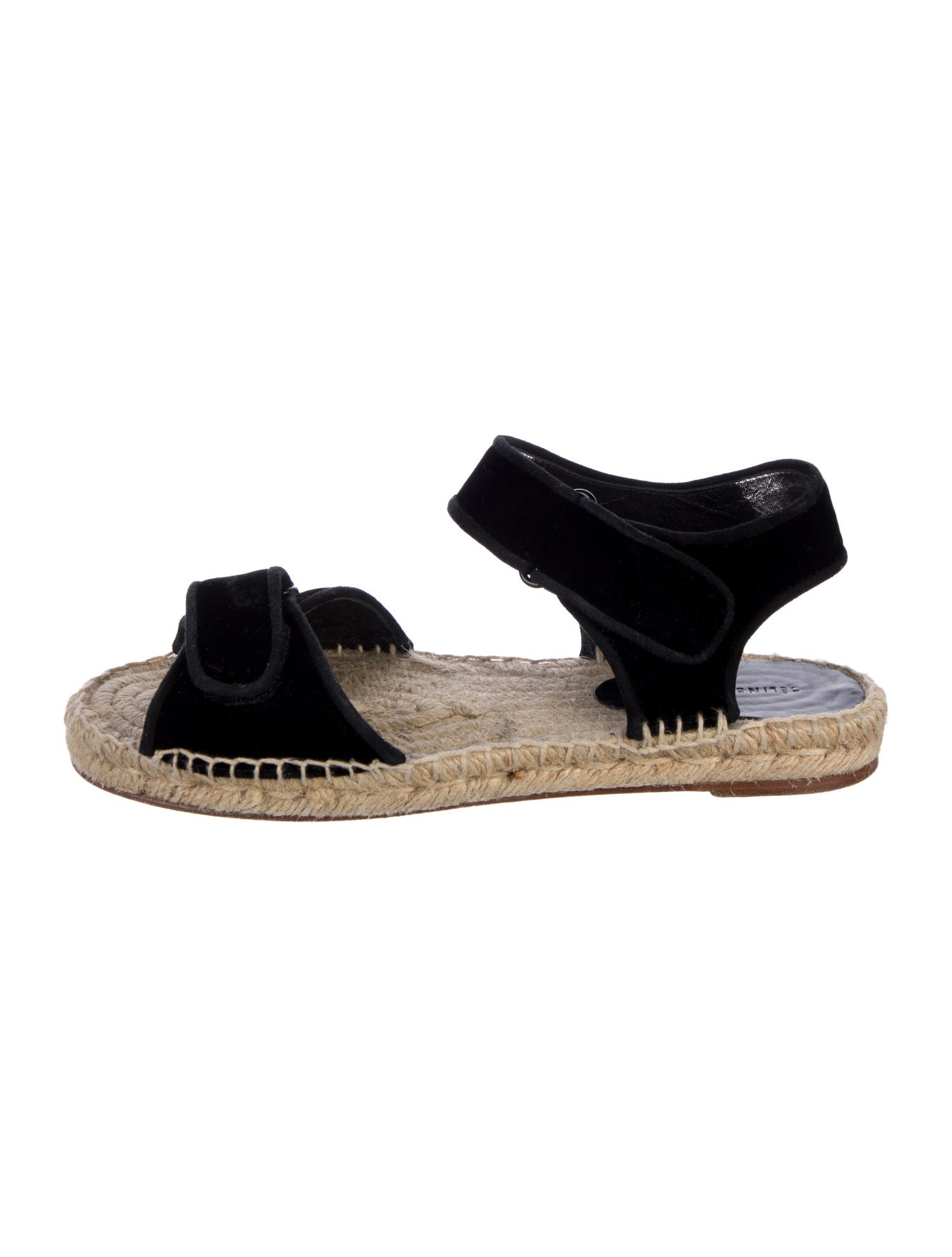 Celine Velvet Espadrilles
