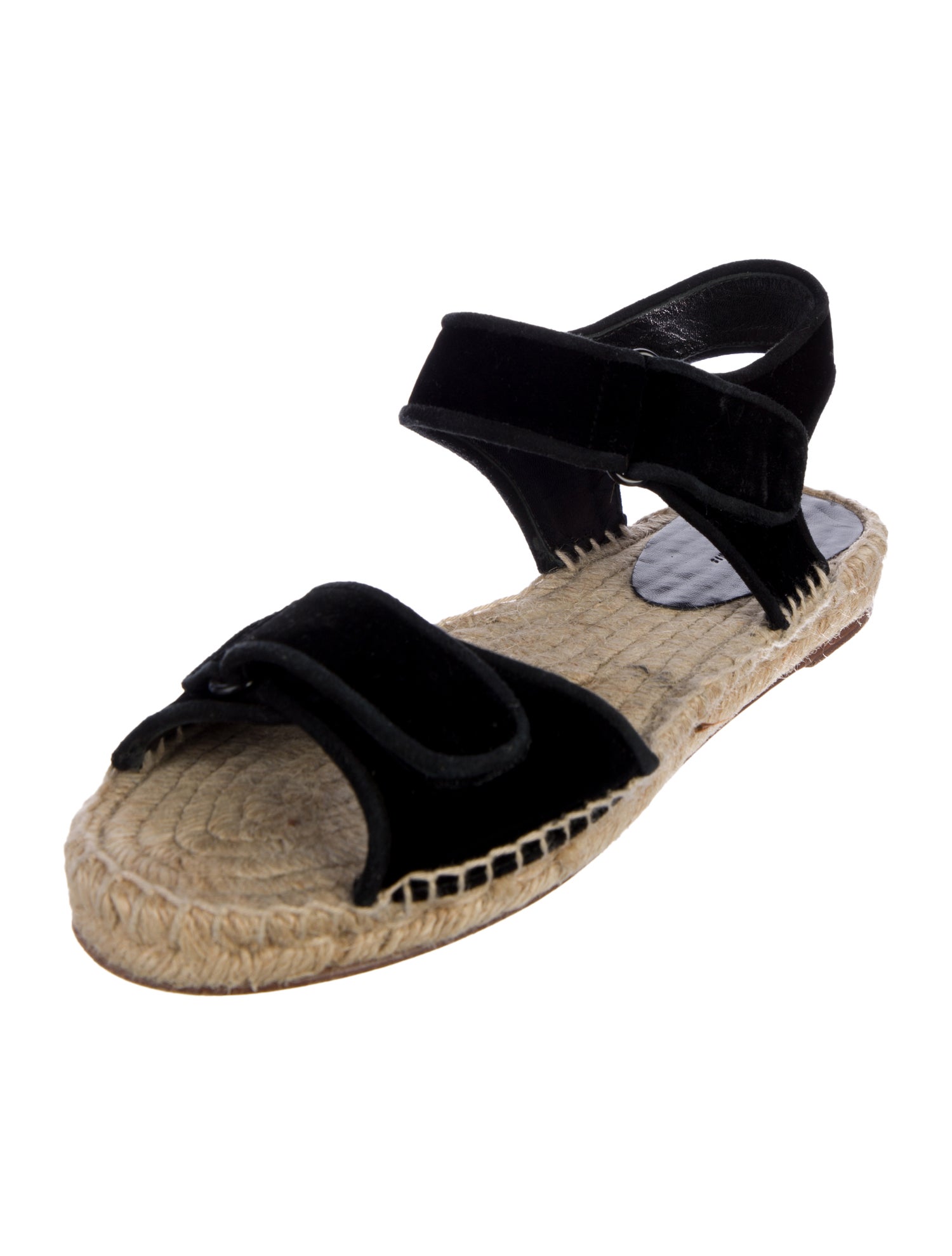 Celine Velvet Espadrilles