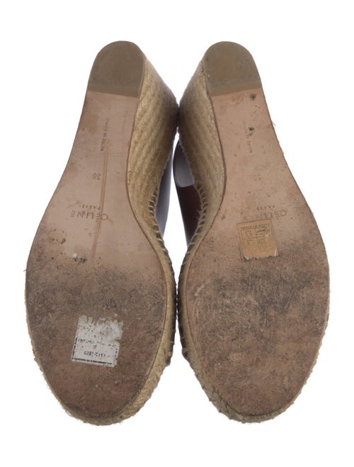 Celine Leather Espadrilles