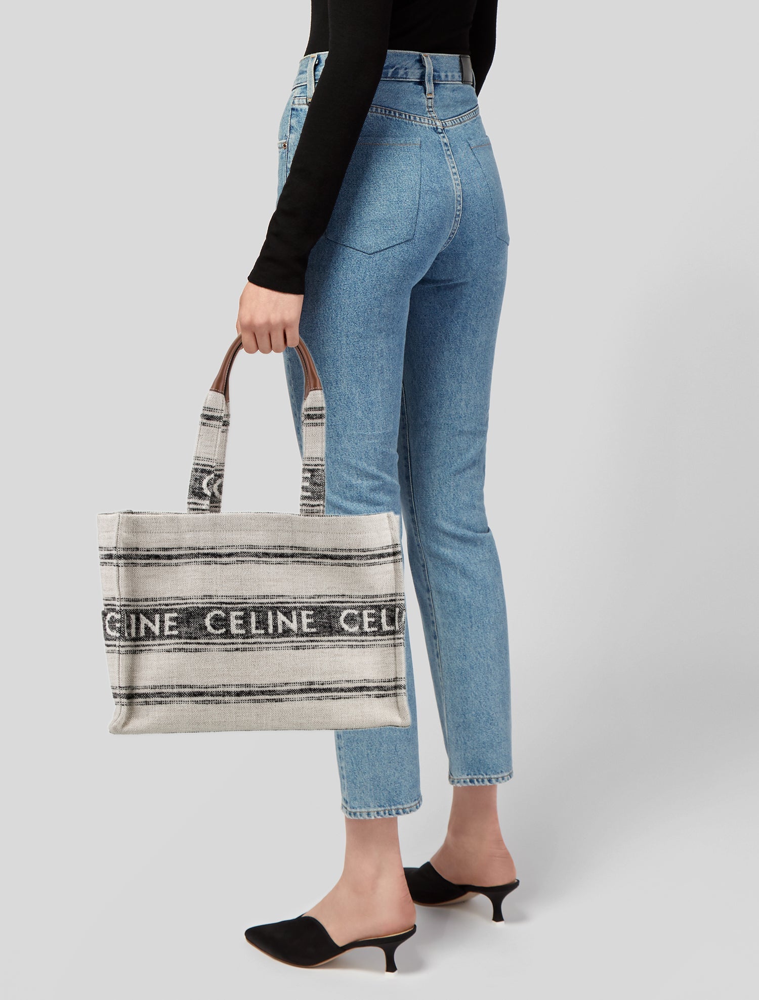 Celine Canvas Cabas Thais Large