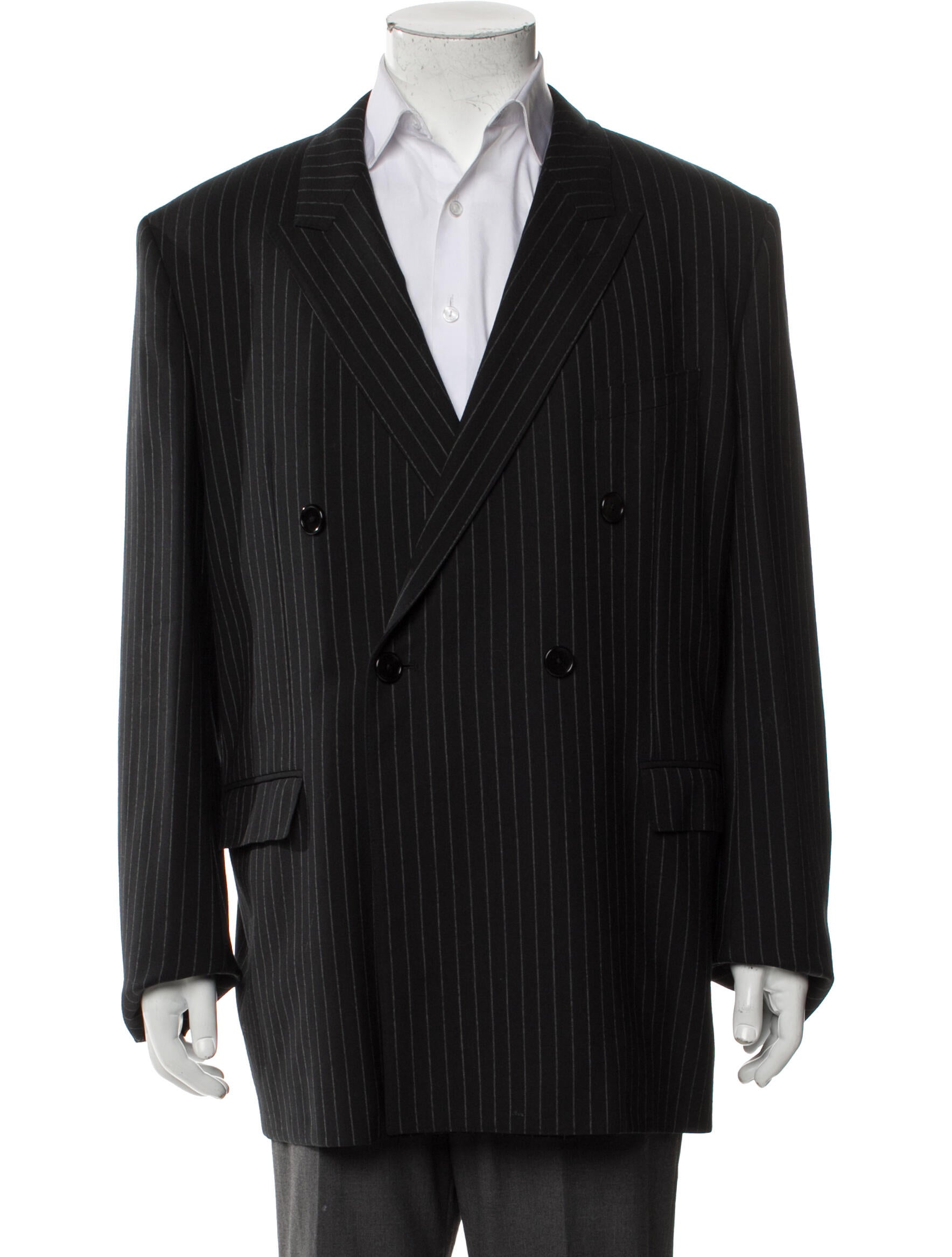 Celine Wool Striped Blazer