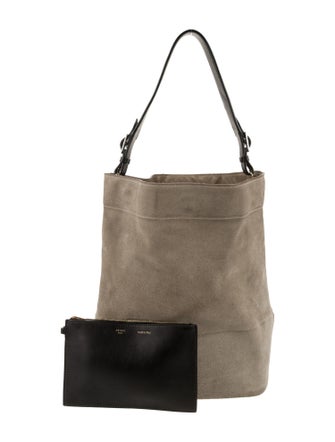 Celine Suede Bucket Bag