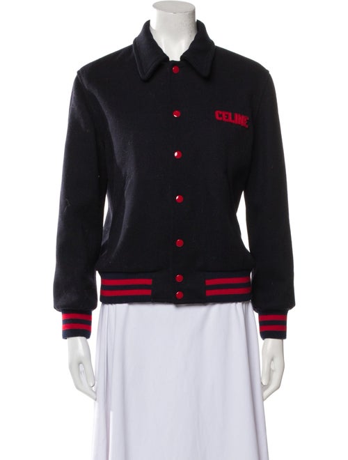Celine 2024 Wool Bomber Jacket
