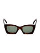 Celine Square Tinted Sunglasses